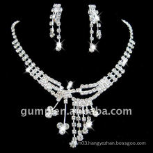 imitation rhinestone jewelry set